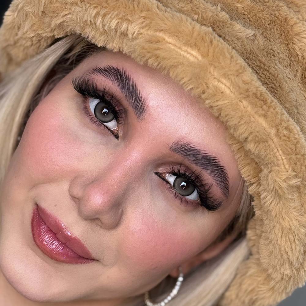 لنز چشم رنگی طوسی نقره ای مشکی دوردار نوادا کد 1113