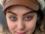لنز چشم رنگی آبی طوسی عسلی خاص گلکسی بلو سلنا لنز چشم رنگی آبی طوسی عسلی خاص گلکسی بلو سلنا