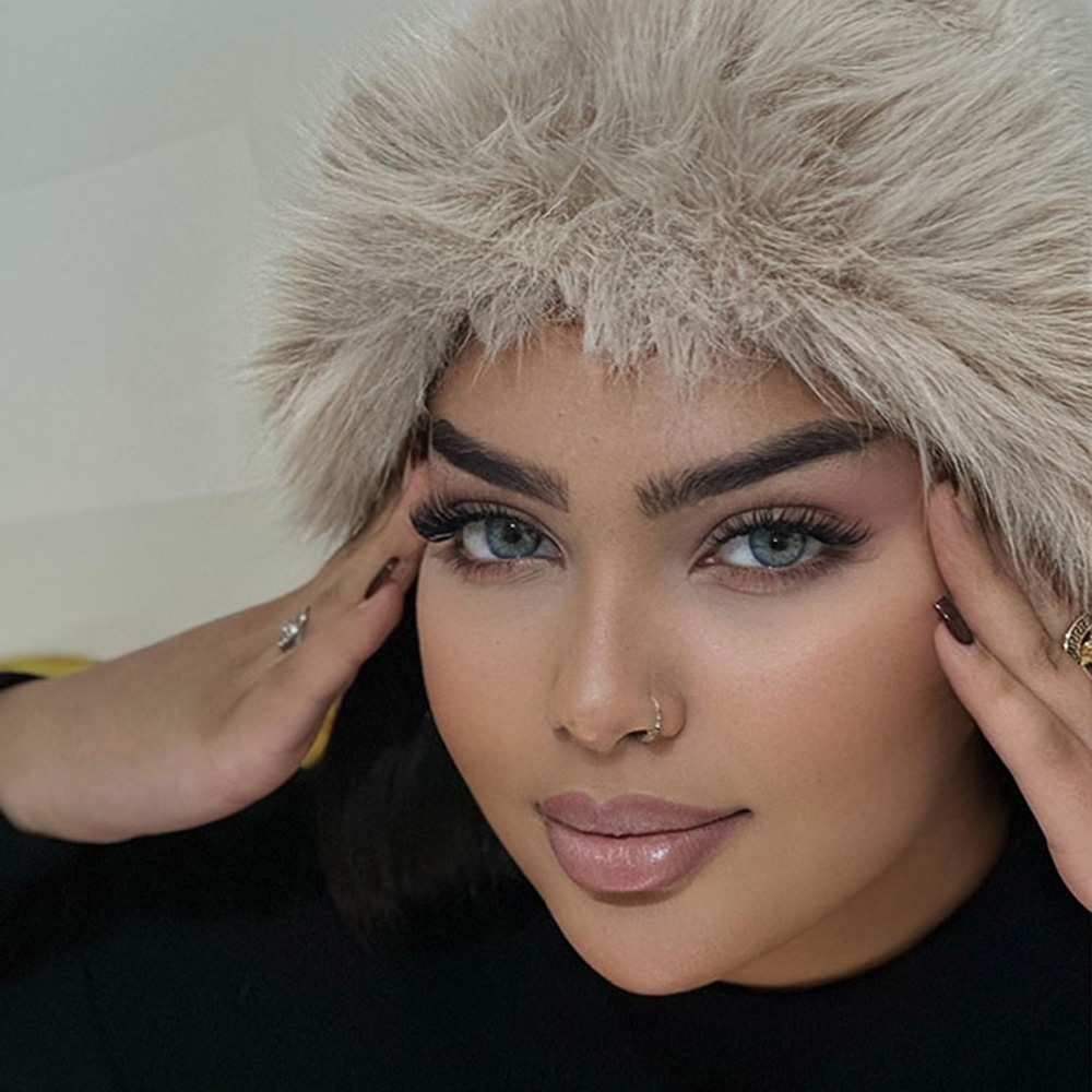 لنز ترکیبی آبی طوسی عسلی گلکسی بلو سلنا کد 1117