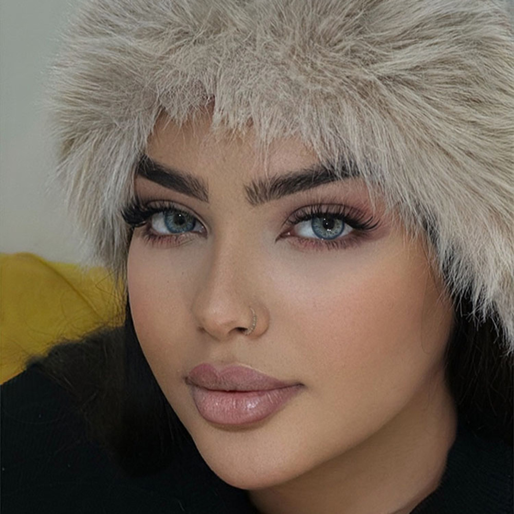 لنز ترکیبی آبی طوسی عسلی گلکسی بلو سلنا کد 1117