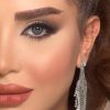 لنز طوسی خاکستری رگه دار کد 1130 گلکسی گری سلنا