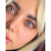 لنز چشم رنگی فصلی سبز مرکز عسلی دور مشکی کد 1121 لنز چشم رنگی فصلی سبز مرکز عسلی دور مشکی کد 1121