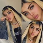 لنز دیپ گری سلنا یا لنز اتلانتیس گری اماندا روی چشم قهوه ای لنز دیپ گری سلنا یا لنز اتلانتیس گری اماندا روی چشم قهوه ای