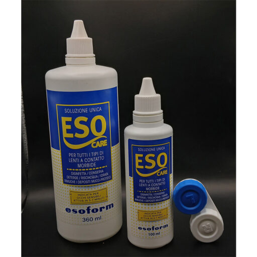 مایع لنز ایتالیایی ایسو ESO CARE [چند منظوره] حجم 100 ml
