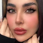 لنز پلار استار اماندا روی چشم تیره لنز پلار استار اماندا روی چشم تیره