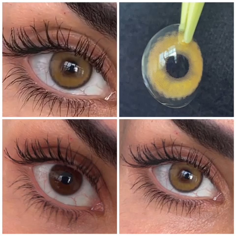 لنز عسلی دوردار کایمرا سلنا کد 1146