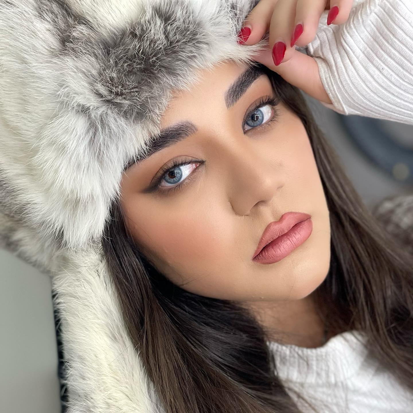 لنز آبی آسمانی آلموند بلو آماندا کد562