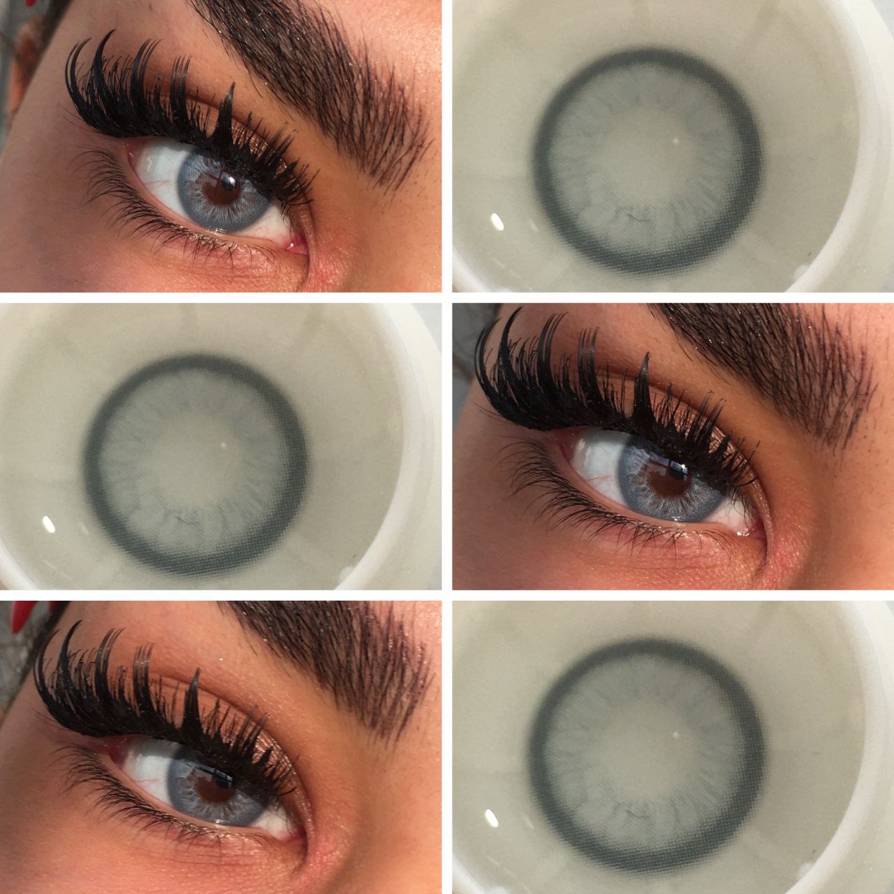 لنز آبی آسمانی آلموند بلو آماندا کد562