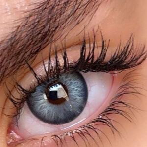 لنز آبی طوسی دور دار عروسکی باربی بلو اماندا کد 534