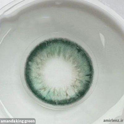 لنز سبز دوردار کینگ گرین آماندا کد 549