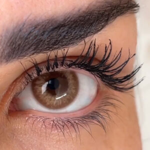 لنز قهوه ای عسلی پاستل براون آماندا کد 545