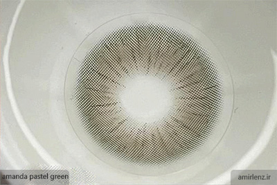لنز سبز پاستل گرین آماندا کد559