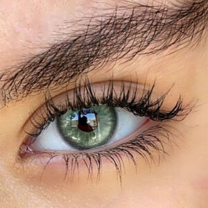 لنز سبز دوردار ائورا گرین اماندا کد 522