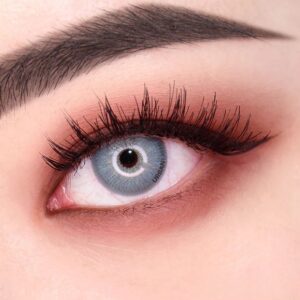 لنز آبی سبز طوسی مرکز عسلی چلسی گری اوربان لایرکد 1283