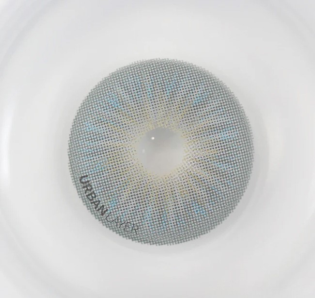 لنز آبی سبز طوسی مرکز عسلی چلسی گری اوربان لایرکد 1283