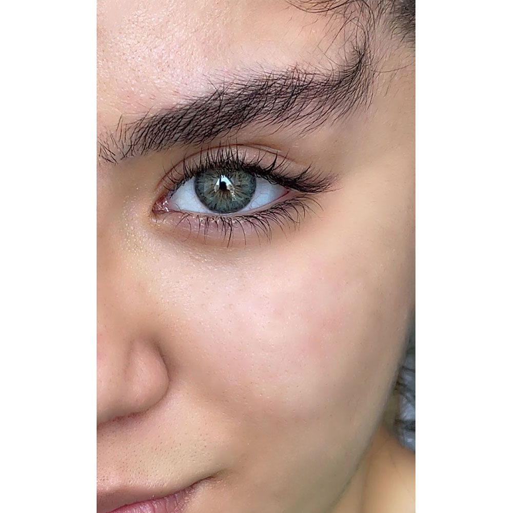 لنز طوسی سبز دوردار کلوپاترا گری فرشلیدی کد 907