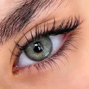 لنز سبز خاکی دوردار دریم گرین فرش لیدی کد920