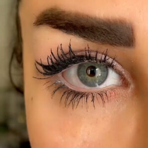 لنز طوسی سبز آبی هاوایی ایفوریا کد705