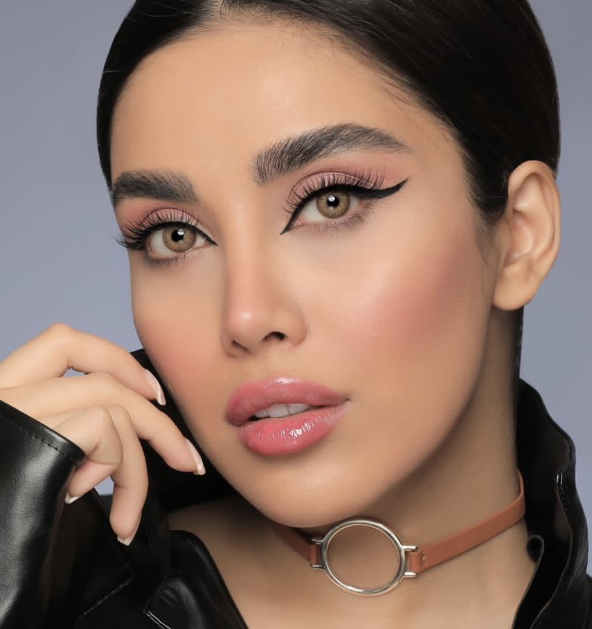 لنز عسلی قهوه ای لاریسا ایفوریا کد716