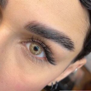 لنز عسلی خاکی اکر فرش لیدی کد 914