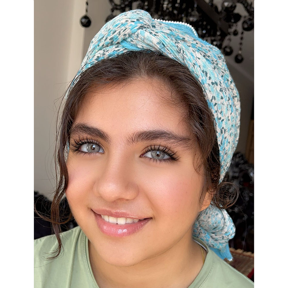 لنز طوسی رگه دار دور محو هاوایی گری اماندا کد 525