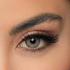 hazel-euphoria-eye لنز رنگی طوسی عسلی کد 708