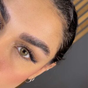 لنز سبز عسلی دوردار مجیک هیزل لازورد کد 801