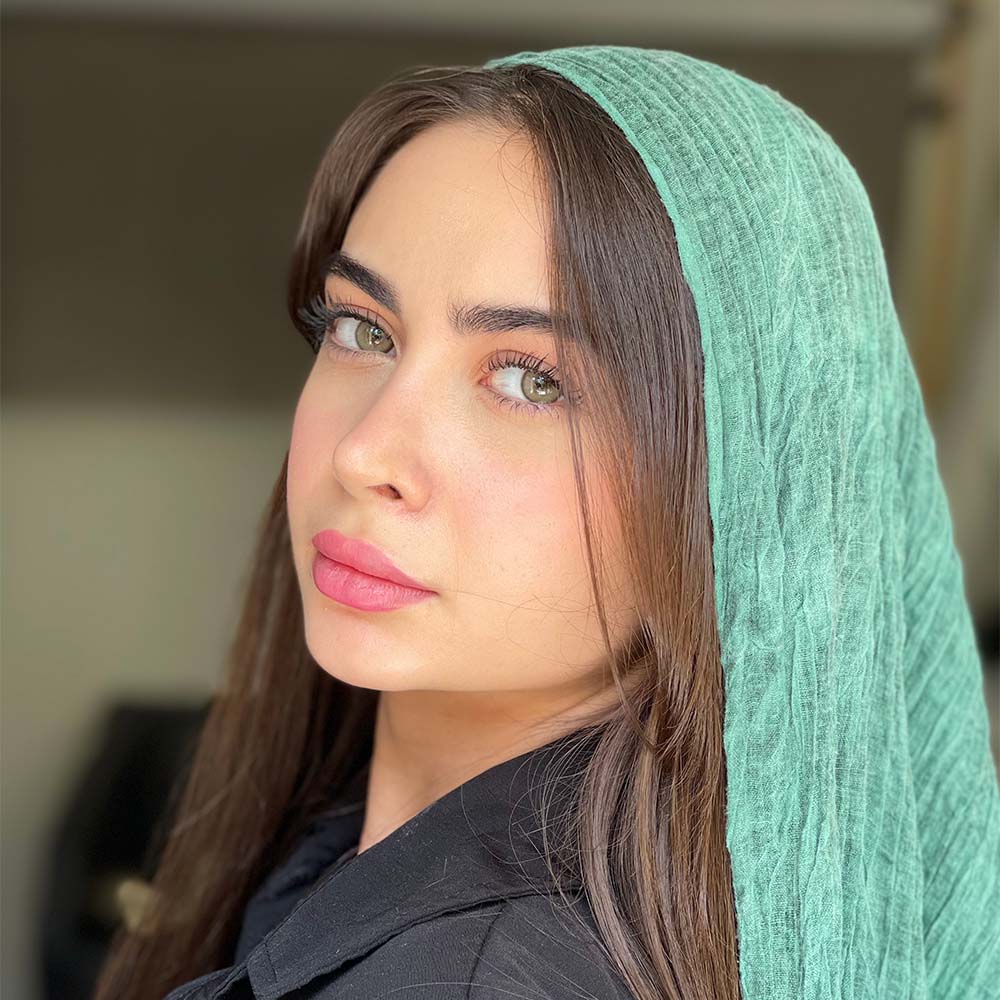 لنز سبز خاکی دور محو لومو گرین لومنتو کد1205