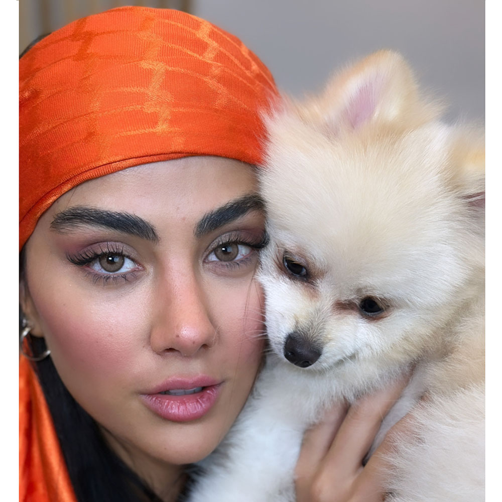 لنز قهوه ای عسلی دور مشکی می براون نورکد 1272