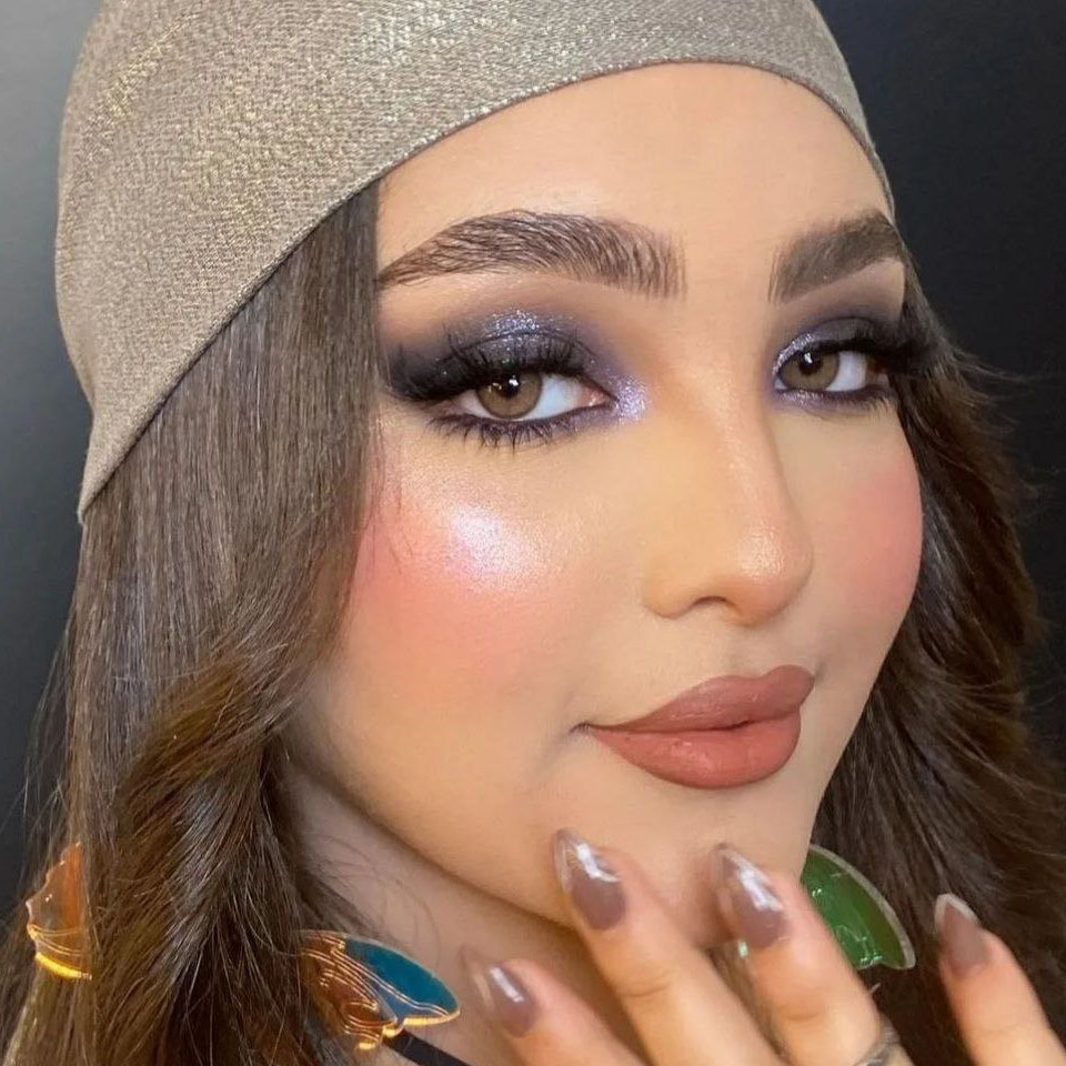 لنز قهوه ای عسلی دور مشکی می براون نورکد 1272