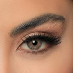 لنز رنگی طوسی عسلی کد 714 لنز رنگی طوسی عسلی کد 714