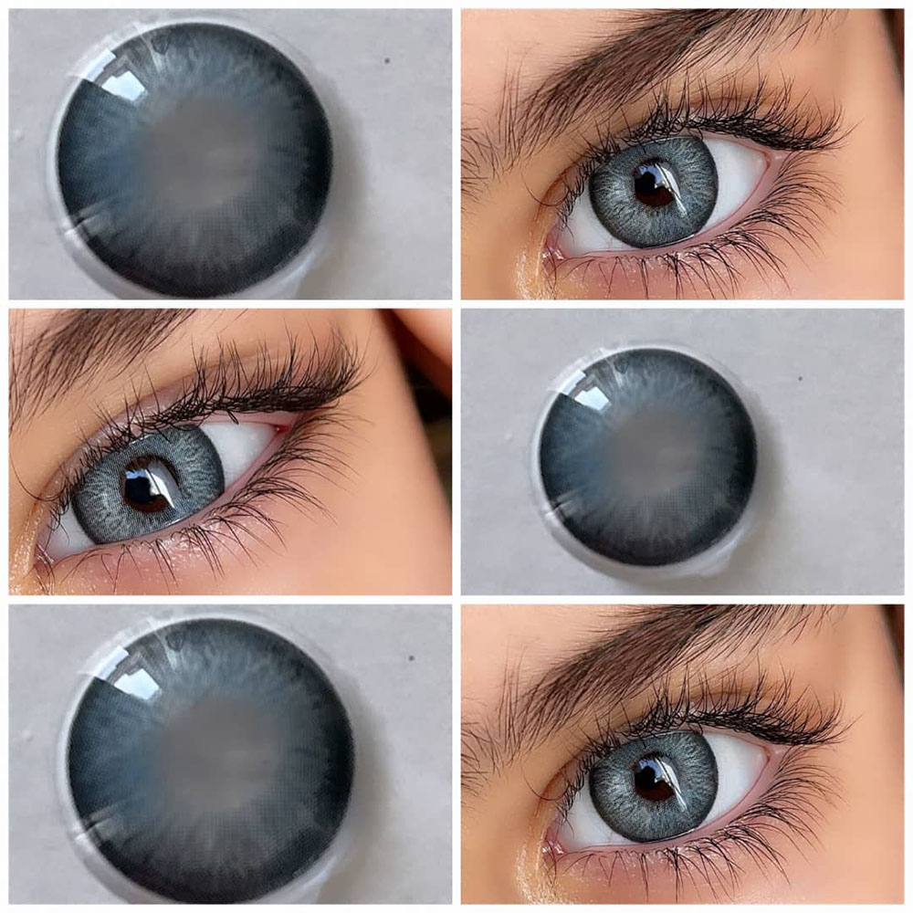 لنز آبی طوفانی دوردار نایت استورم فرش لیدی کد902