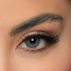 لنز رنگی آبی عسلی کد 713 لنز رنگی آبی عسلی کد 713