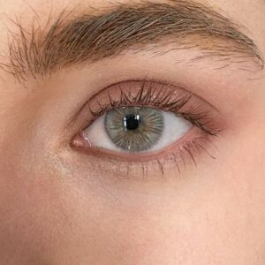 لنز طوسی سبز عسلی پرِوین گری فرش لیدی کد901