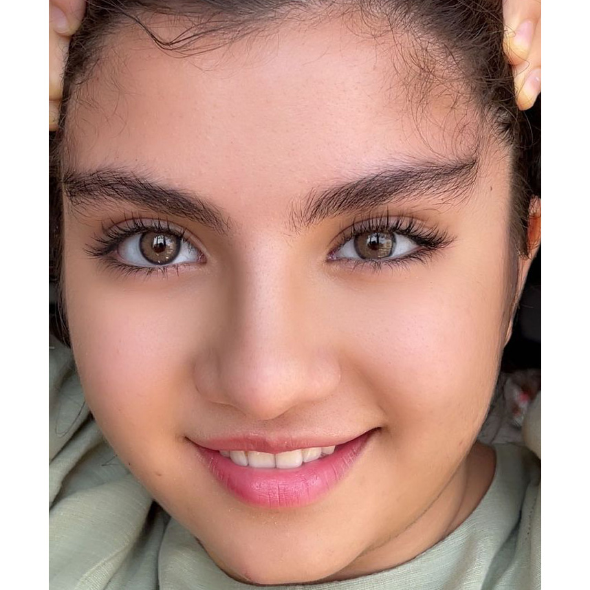 لنز رنگی قهوه ای کاراملی اورلاندو اماندا کد 517