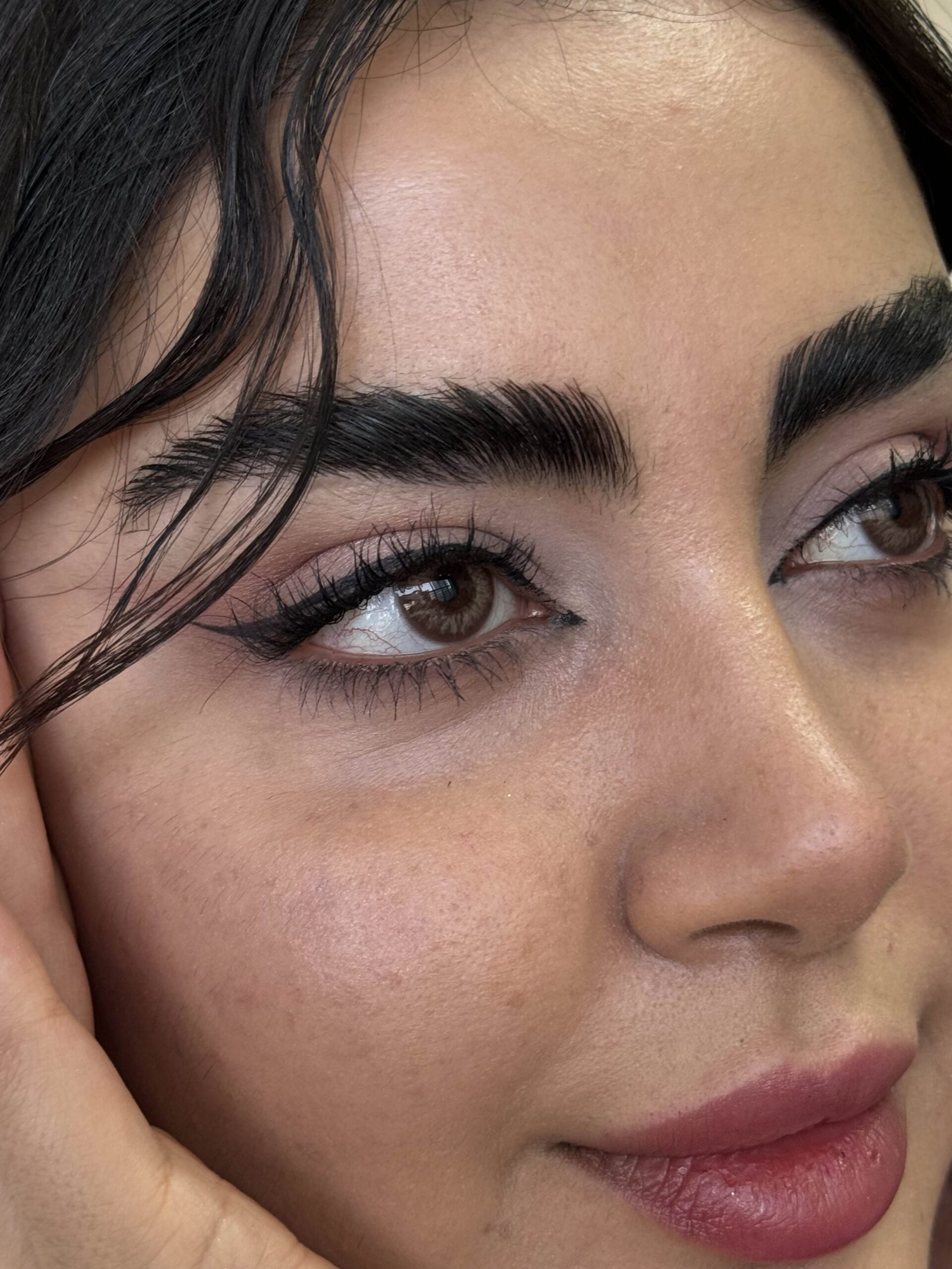 لنز قهوه ای عسلی پاستل براون آماندا کد 545