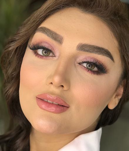 لنز سبز عسلی گرین مینی آوا کد1252