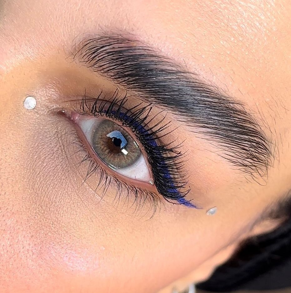 لنز طوسی عسلی سبز فوکت ایفوریا کد707