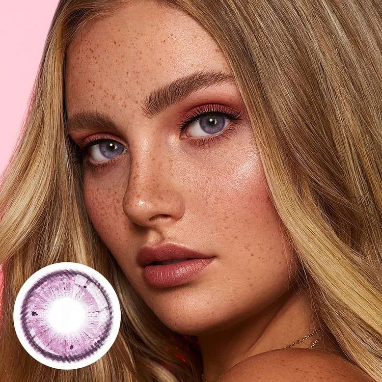 لنز بنفش گریپ فرش لیدی کد 924