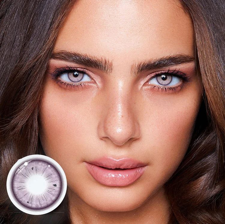 لنز بنفش گریپ فرش لیدی کد 924