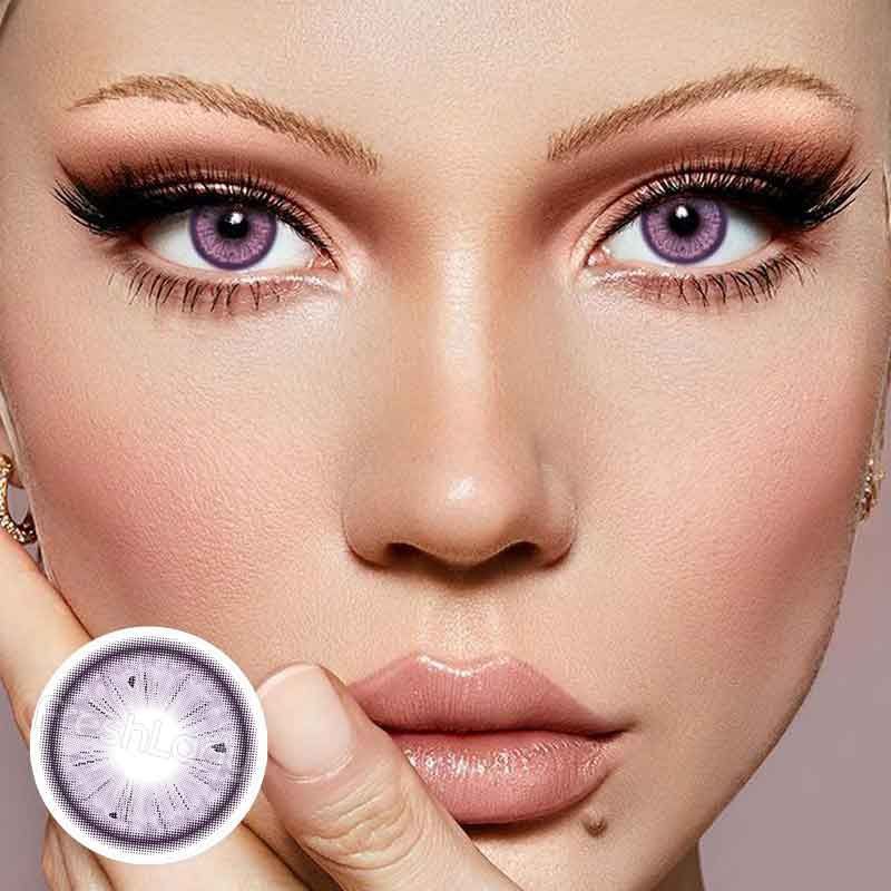 لنز بنفش گریپ فرش لیدی کد 924