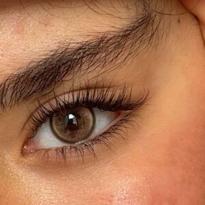 لنز عسلی فندقی شاینی دوردار کویین اف شاین اماندا کد 527