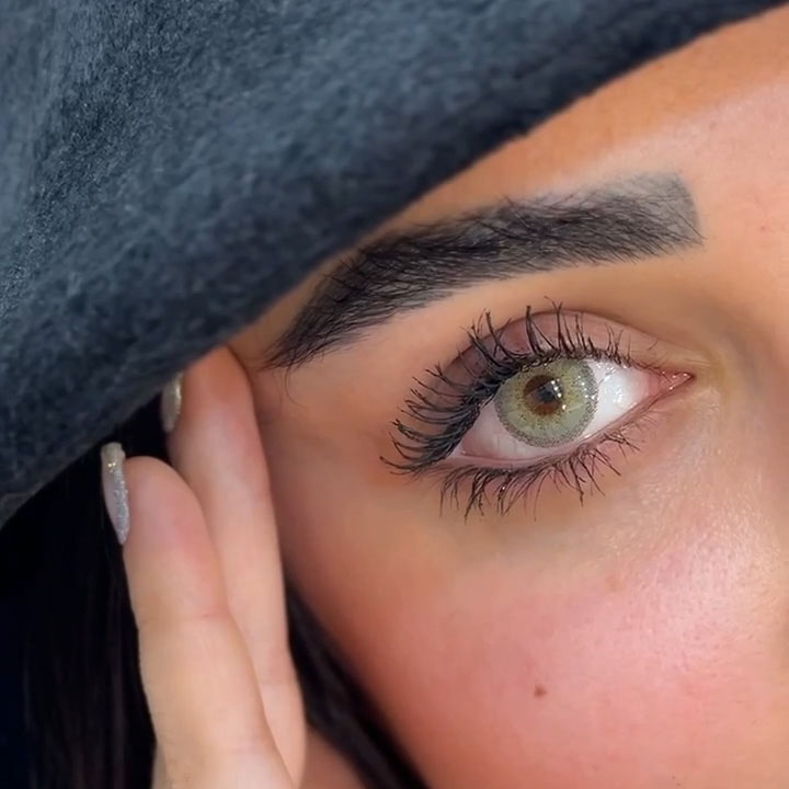 لنز سبز آلوئه ورایی دور محو شدو ایفوریا کد 703