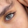 لنز طوسی خاکستری مرکز عسلی دوردار سیری گری فرشلیدی کد909