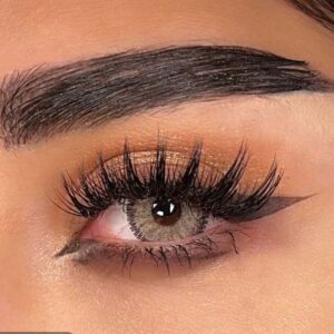 لنز عسلی طلایی دوردار لنا هیزل ترسا کد 856