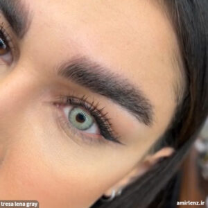 لنز طوسی سبز دوردار لنا گری ترسا کد 857