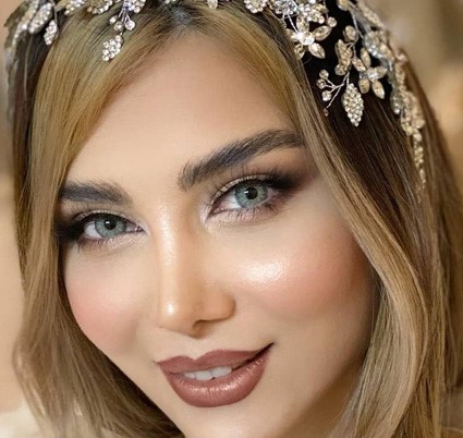 لنز طوسی سبز دوردار لنا گری ترسا کد 857