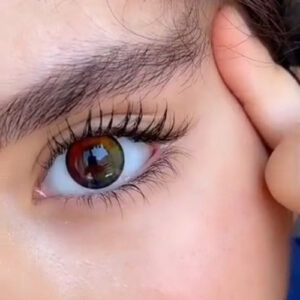 لنز هفت رنگ رنگارنگی دوردار یونیکورن فرش لیدی کد904