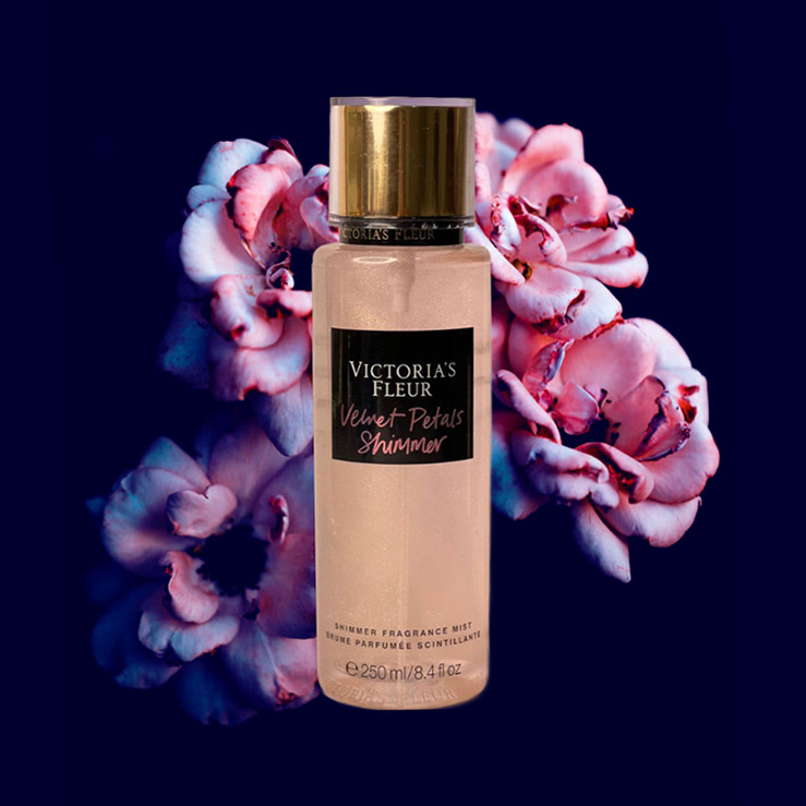 بادی اسپلش ولوت پتالز شیمر ویکتوریا فلور