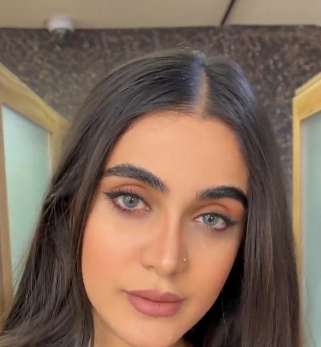 لنز آبی اقیانوسی بلو مینی آوا کد 1258